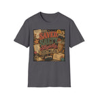Saved Salty Slightly Overstimulated T-Shirt — Vintage Coastal Christian Graphic Tee