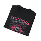 Ecclesiastes Retro Phone T-Shirt — "Meaningless... But Make It Fashion" Graphic Tee