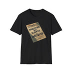 T‑Shirt — 'Sanctified But Slightly Irritated' Vintage Poster Graphic