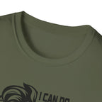 Philippians 4:13 Lion T-Shirt – "I Can Do All Things Through Christ" Christian Tee