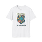 Blessed But Overstimulated T-Shirt — Retro Cozy Graphic Tee for Busy Moms & Millennials
