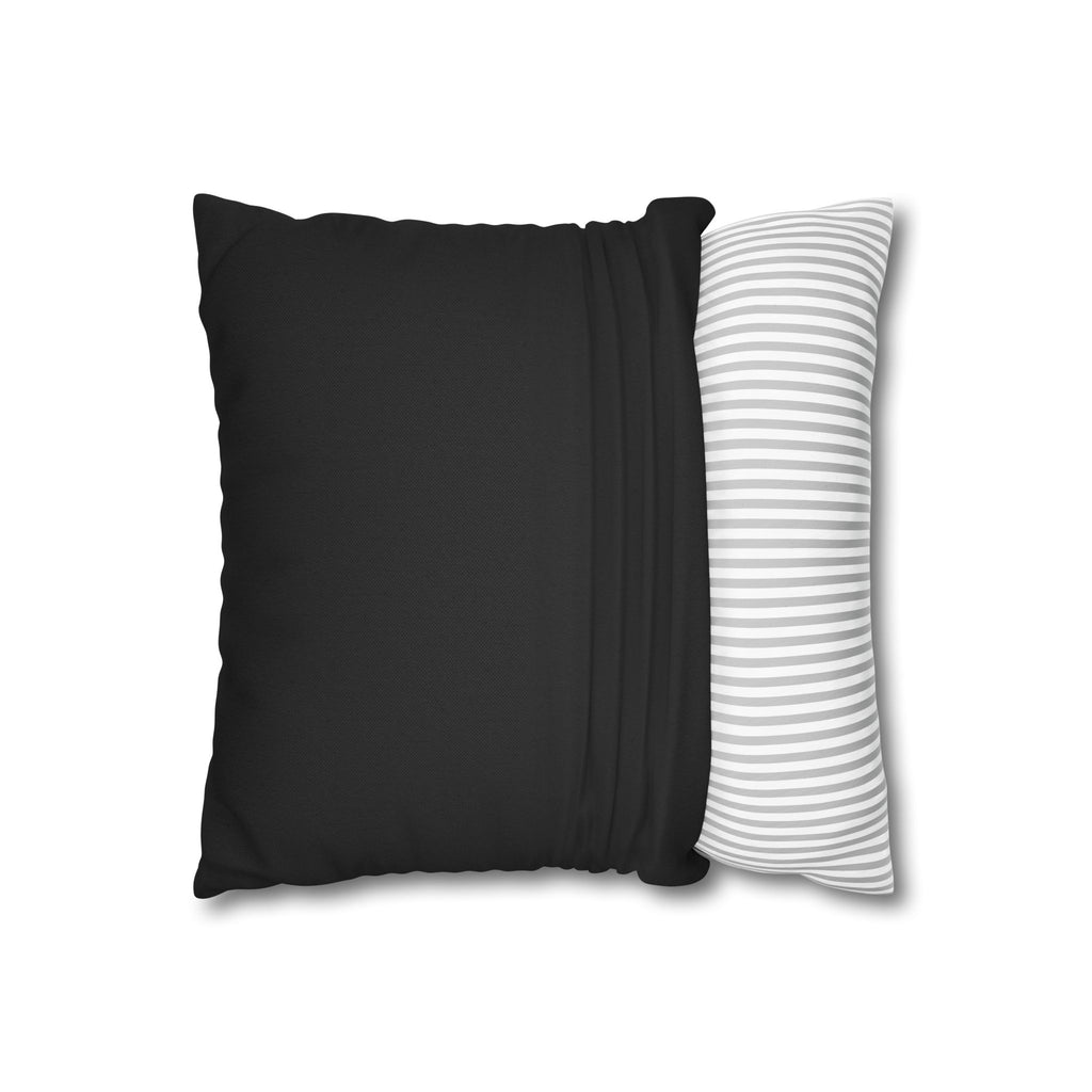 Dragonfly Floral Pillowcase — "It Is Well With My Soul" Decorative Throw Pillow Cover