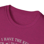 Kingdom Keys T-Shirt — "I Have the Keys to the Kingdom" Church Faith Tee