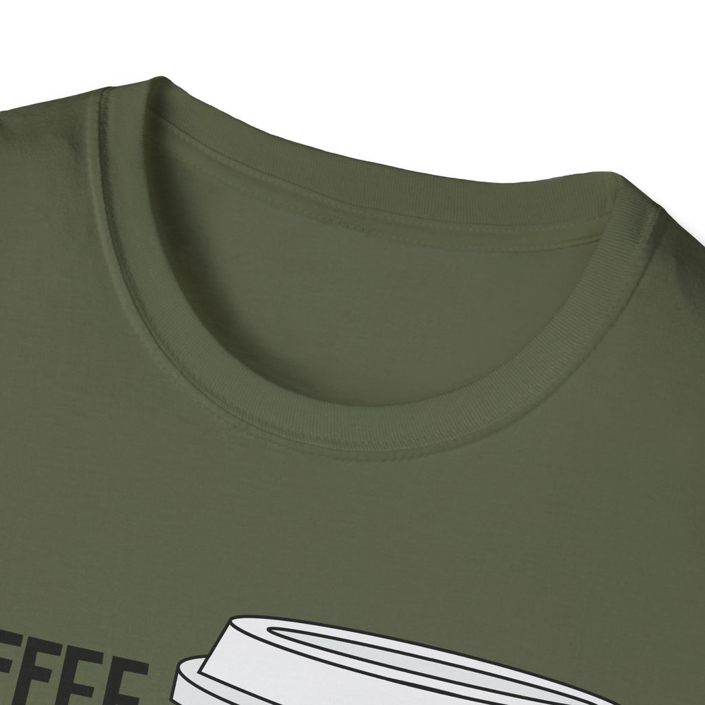 Coffee Gets Me Started, Jesus Keeps Me Going T-Shirt