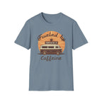 Fueled by Grace & Caffeine Van T-Shirt — Retro Coffee Roadtrip Tee