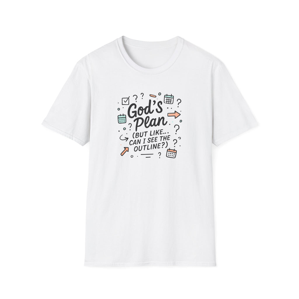 God's Plan Illustration T-Shirt