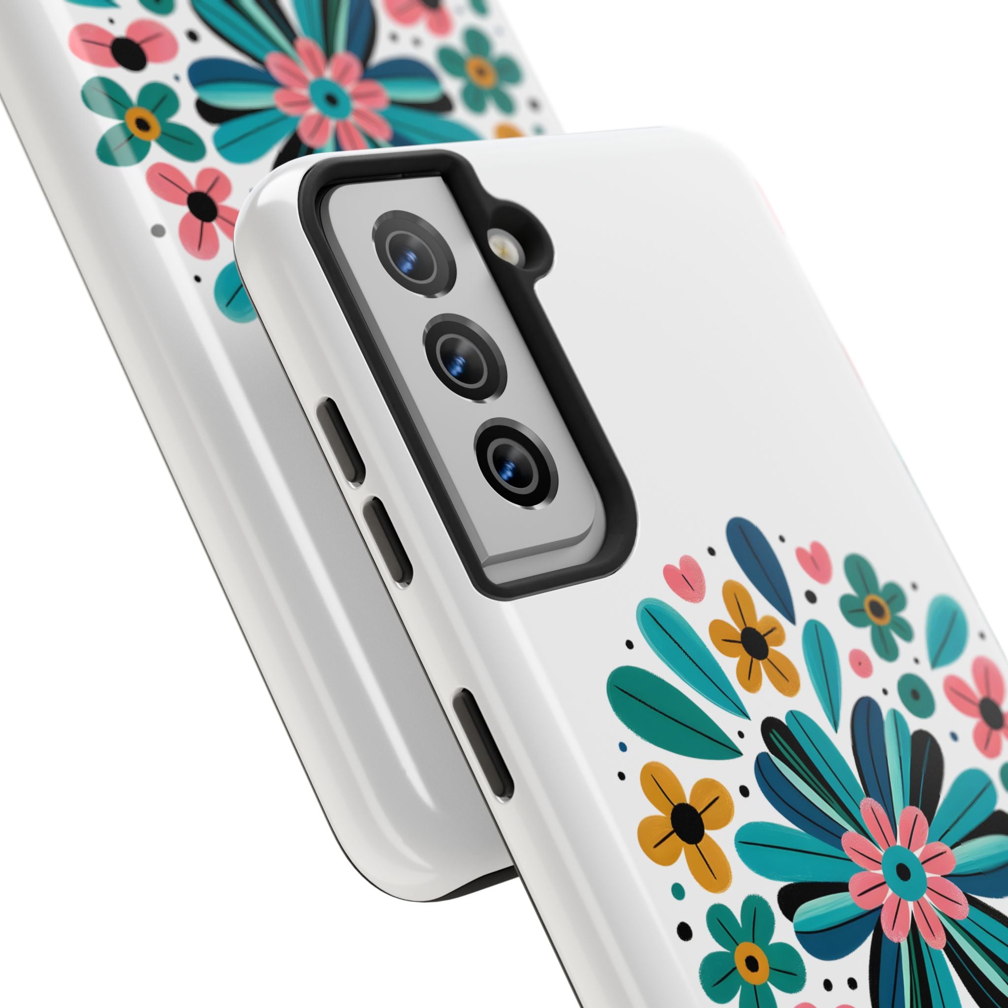 Tough Phone Case — “Love Like Jesus” Floral Christian iPhone Case