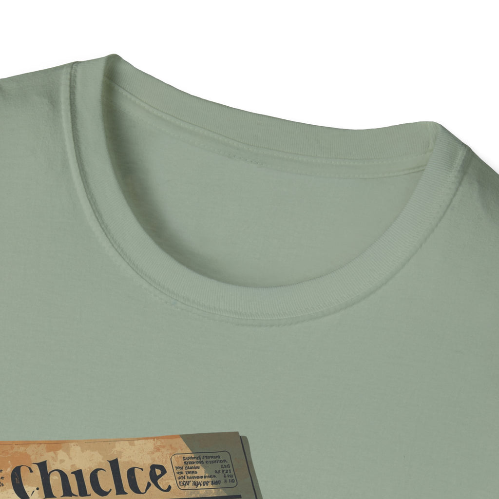 T‑Shirt — 'Sanctified But Slightly Irritated' Vintage Poster Graphic