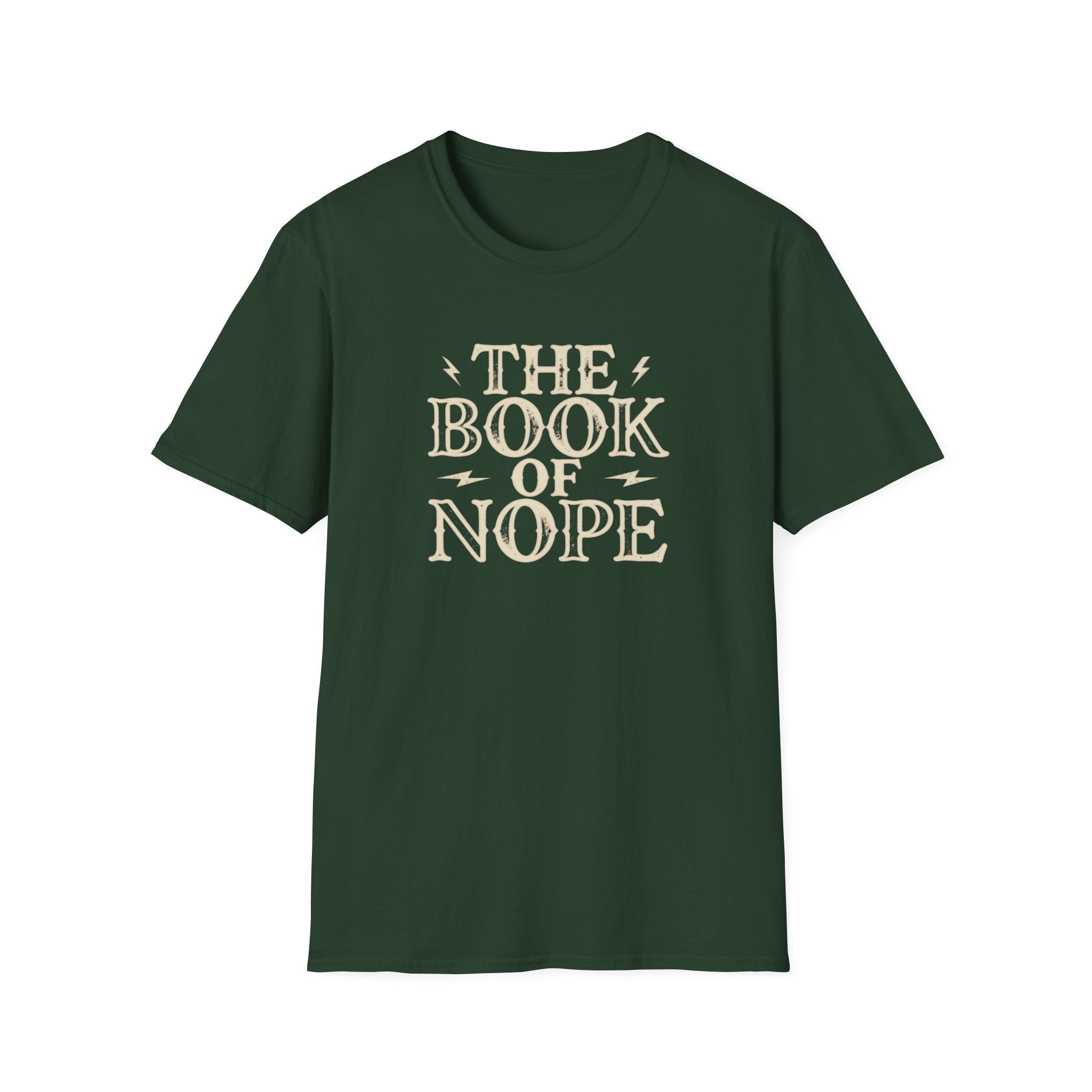 T‑Shirt — "The Book of Nope" Graphic Tee