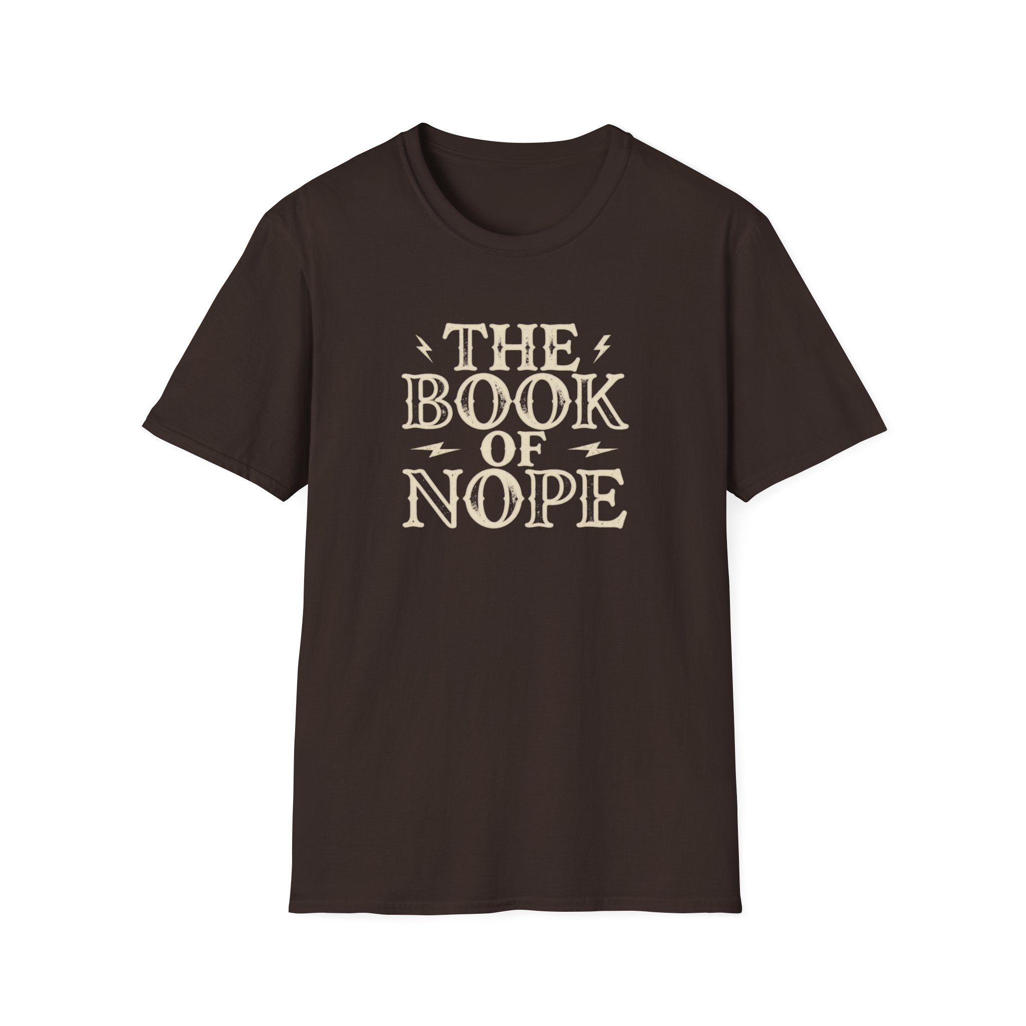T‑Shirt — "The Book of Nope" Graphic Tee