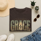 Grace Carried Me T‑Shirt — Inspirational Christian Faith Graphic Tee