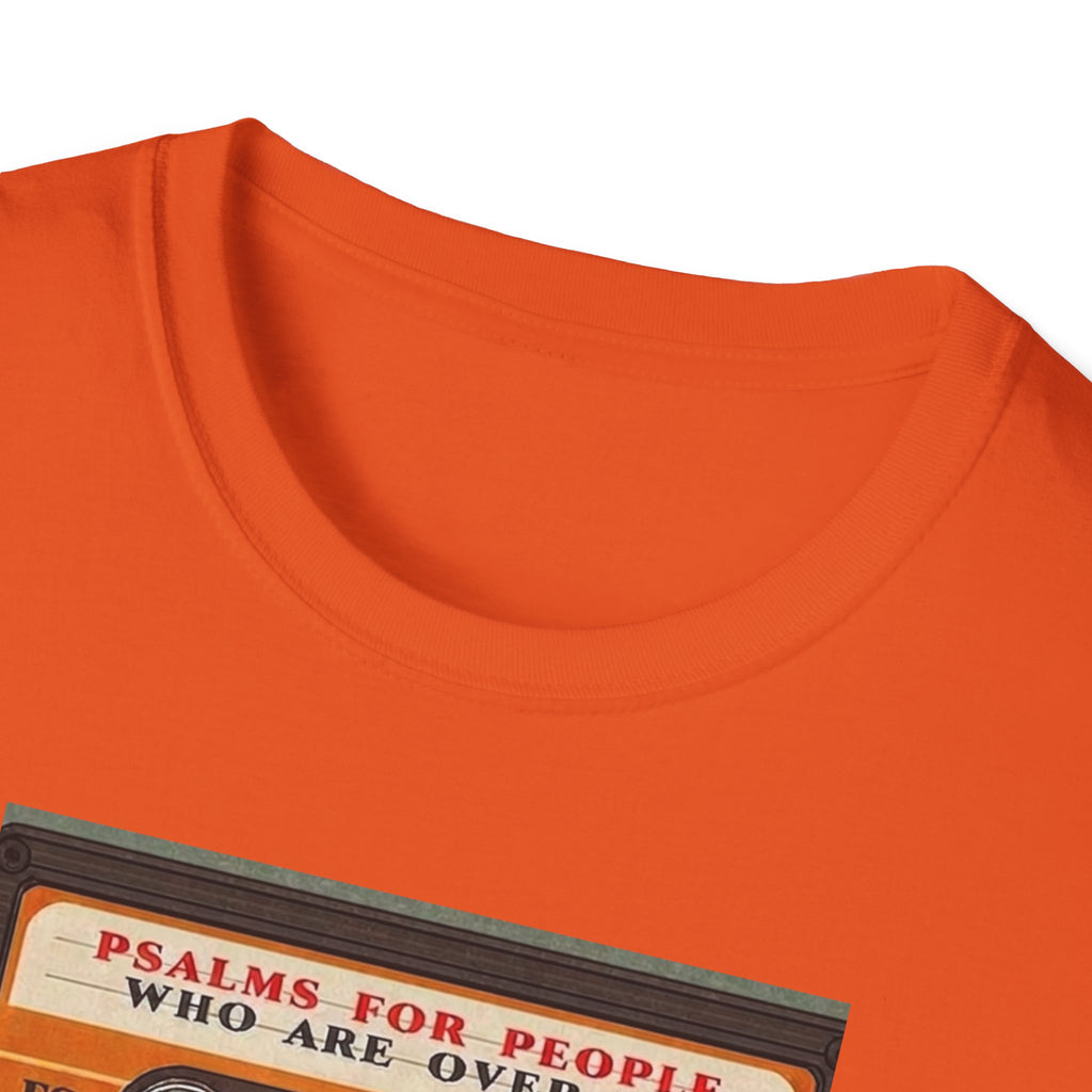 Retro Cassette T-Shirt — "Mixtapes for People Who Are Over It" Vintage Music Tee