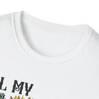 Faith T-Shirt — “All My Hope Is In Jesus” Sunflower Floral Design