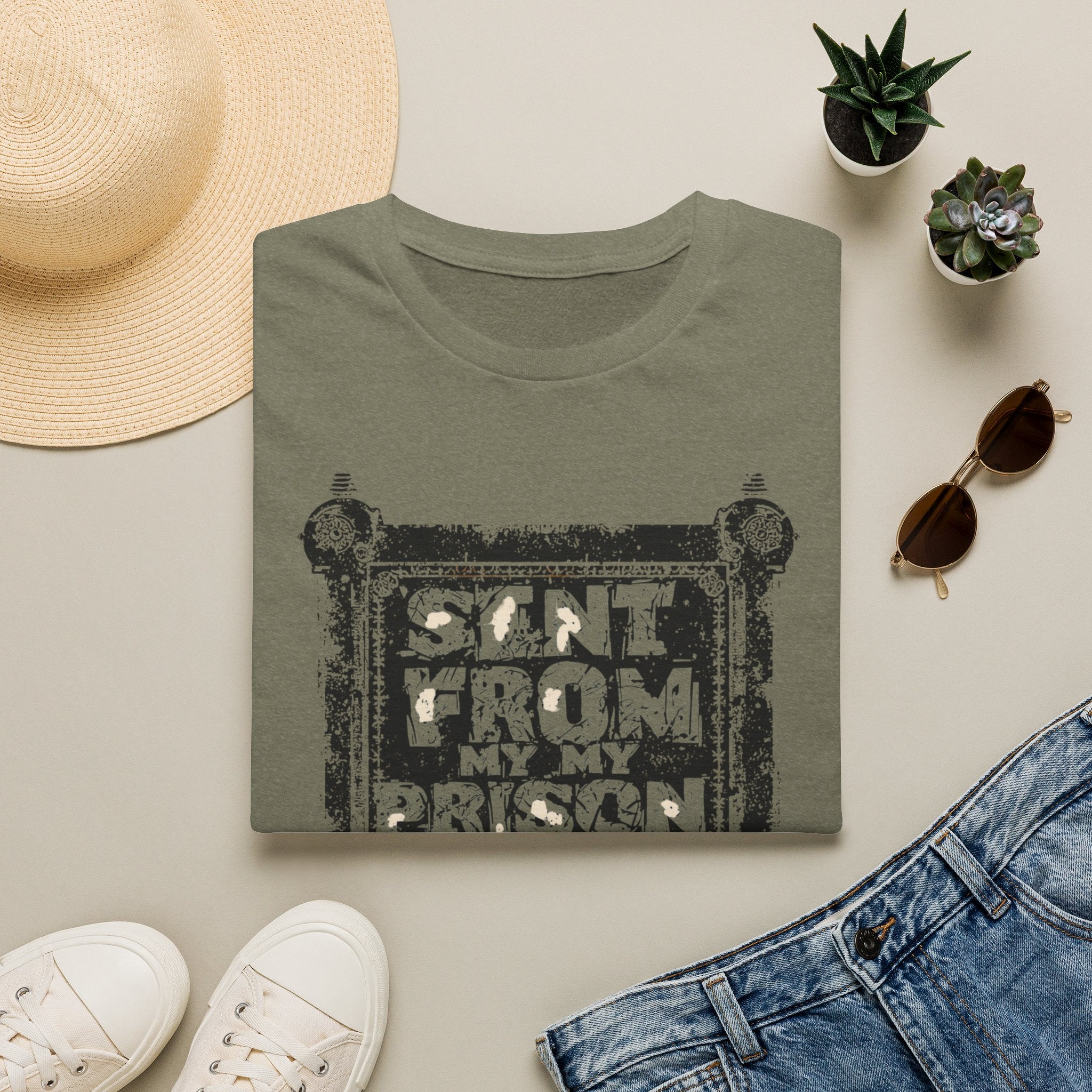 Sent From My Prison Era T-Shirt — Vintage Grunge Band Tee
