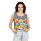 Hawaii Floral 'Mama' Tank Top — Tropical Vacation Beachwear