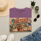 Potluck Committee T-Shirt — Vintage Retro Funny 'The Potluck Committee' Graphic Tee