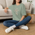 Floral cross bouquet T-Shirt