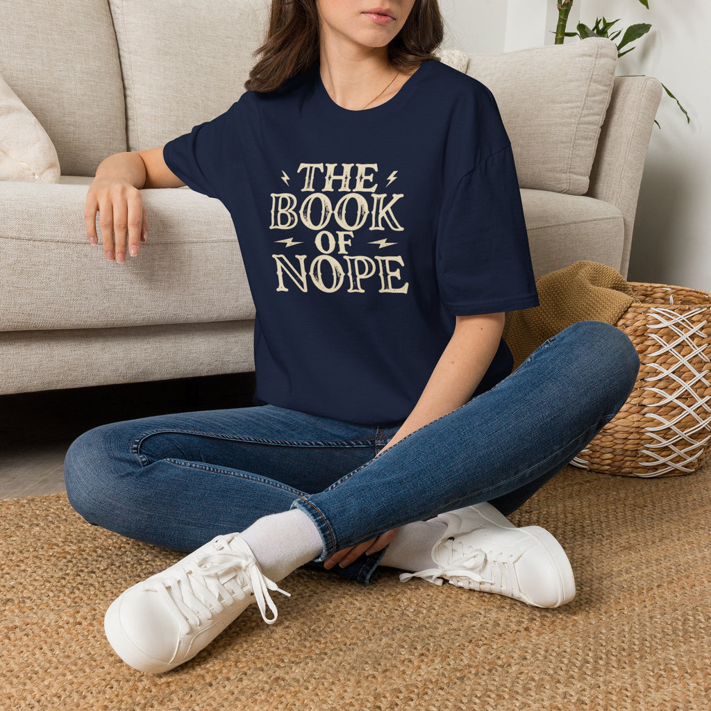 T‑Shirt — "The Book of Nope" Graphic Tee