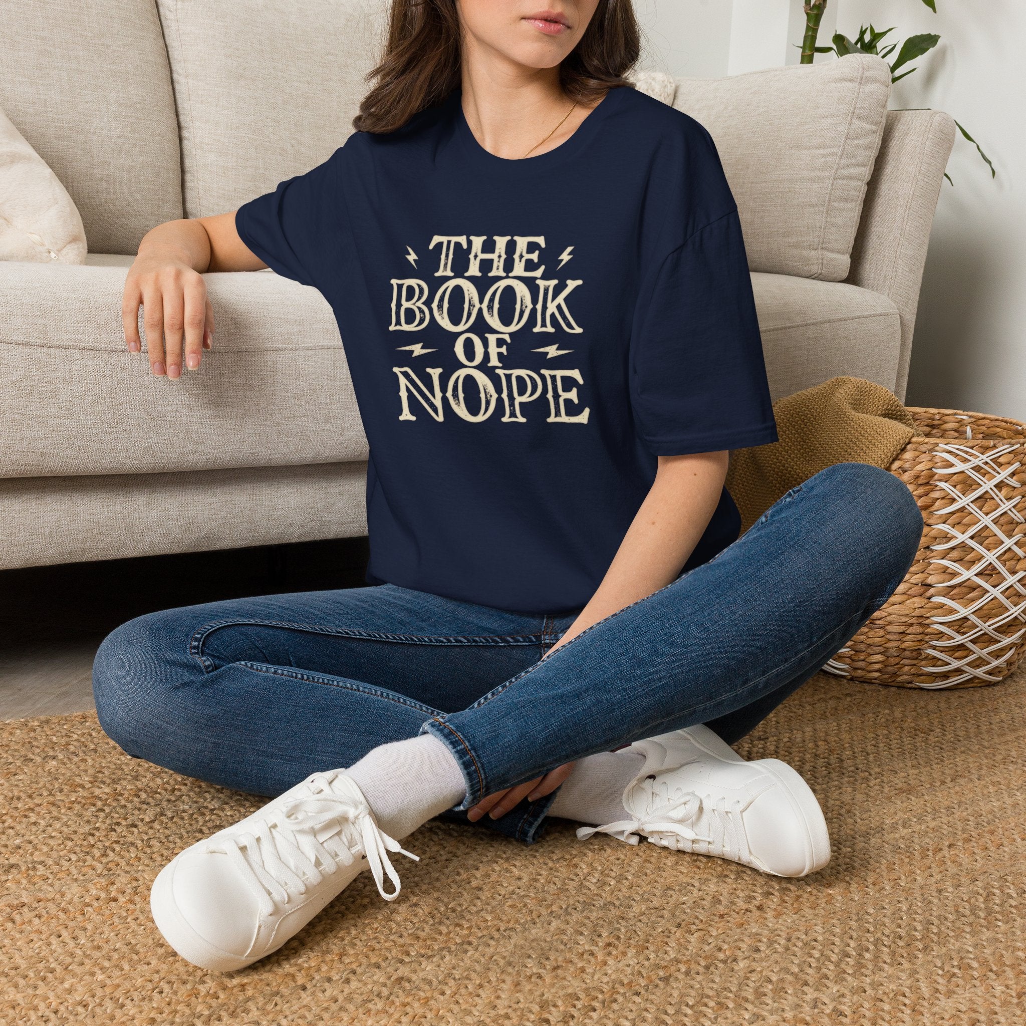 T‑Shirt — "The Book of Nope" Graphic Tee