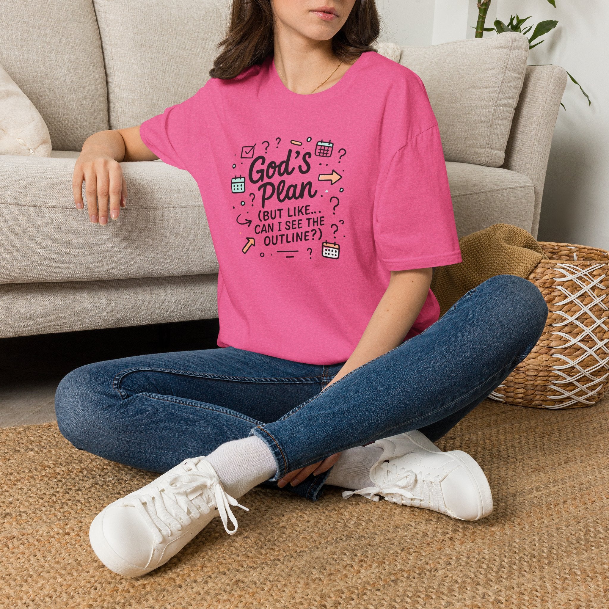 God's Plan Illustration T-Shirt
