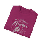 Kingdom Keys T-Shirt — "I Have the Keys to the Kingdom" Church Faith Tee