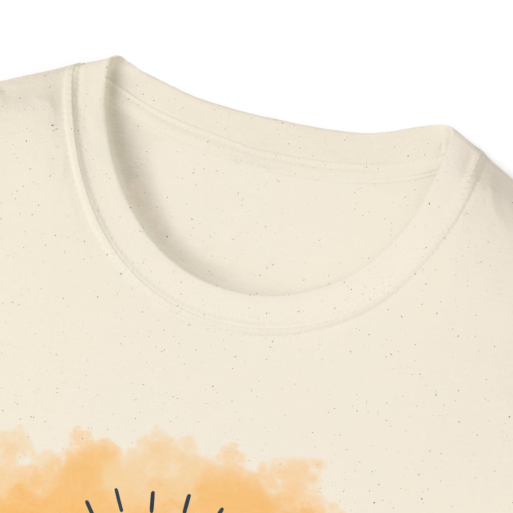 Be The Light Graphic T-Shirt — Floral Lightbulb Inspirational Tee