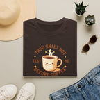 Thou Shalt Not Test Me Before Coffee T-Shirt