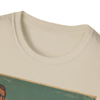 Desert Motel Graphic T‑Shirt — Vintage Roadside Jesus Art Tee