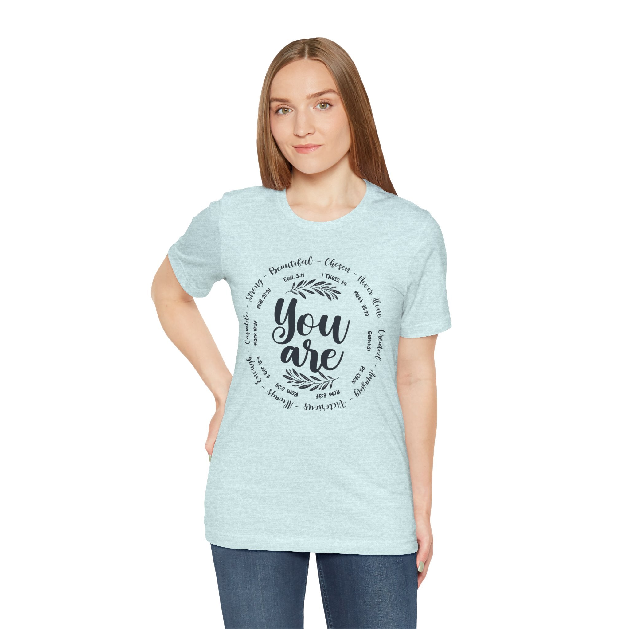 You Are Inspirational Tee — Positive Affirmation Graphic T‑Shirt