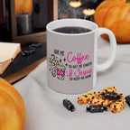 Christian Coffee Mug – “Give Me Coffee to Get Me Started & Jesus to Keep Me Going” (11oz/15oz)