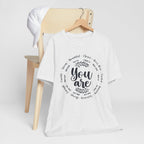 You Are Inspirational Tee — Positive Affirmation Graphic T‑Shirt