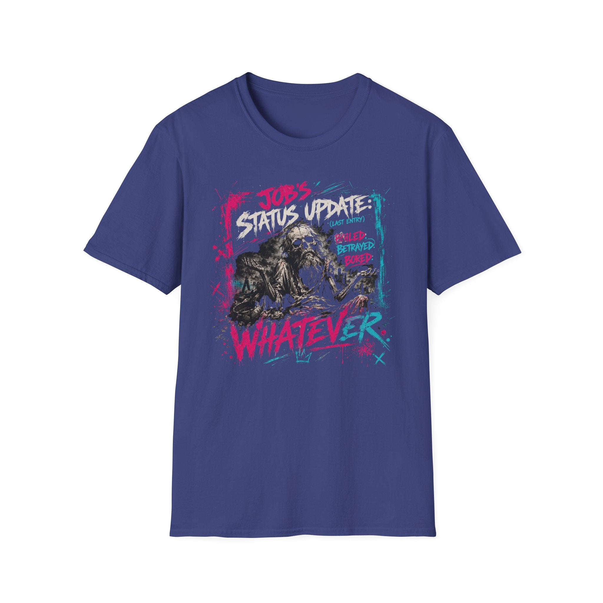 Whatever Status Update T-Shirt – Funny Sarcastic Graphic Tee