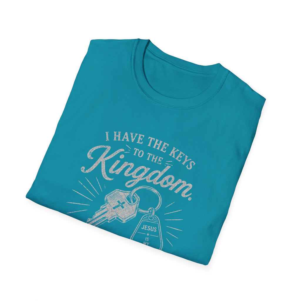 Kingdom Keys T-Shirt — "I Have the Keys to the Kingdom" Church Faith Tee