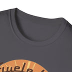 Fueled by Grace & Caffeine Van T-Shirt — Retro Coffee Roadtrip Tee