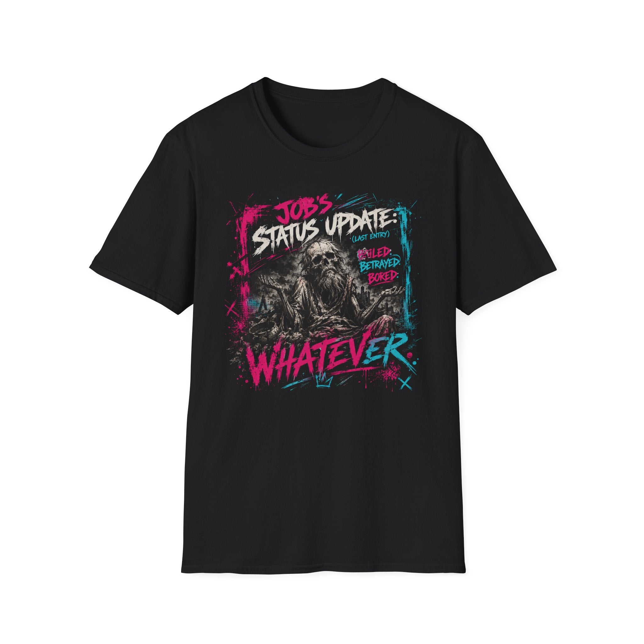 Whatever Status Update T-Shirt – Funny Sarcastic Graphic Tee