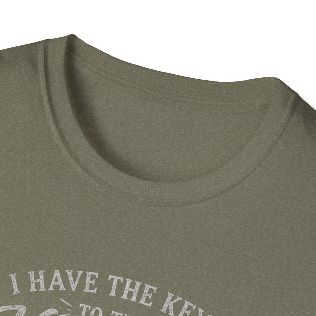 Kingdom Keys T-Shirt — "I Have the Keys to the Kingdom" Church Faith Tee