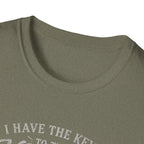 Kingdom Keys T-Shirt — "I Have the Keys to the Kingdom" Church Faith Tee