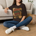 Saved Salty Slightly Overstimulated T-Shirt — Vintage Coastal Christian Graphic Tee
