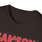 Samson Strength T-Shirt – "Strength Issues Detected" Retro Gym Tee