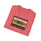 Retro Cassette T-Shirt — "Mixtapes for People Who Are Over It" Vintage Music Tee