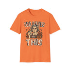 Too Saved For This T-Shirt — Vintage Tattoo Woman Graphic Tee