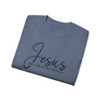 Jesus Script Tee — "Jesus: The Way The Truth The Life" Christian Faith T-Shirt