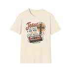 Jesus Can Fix My Mess T-Shirt — Retro Cassette Christian Tee