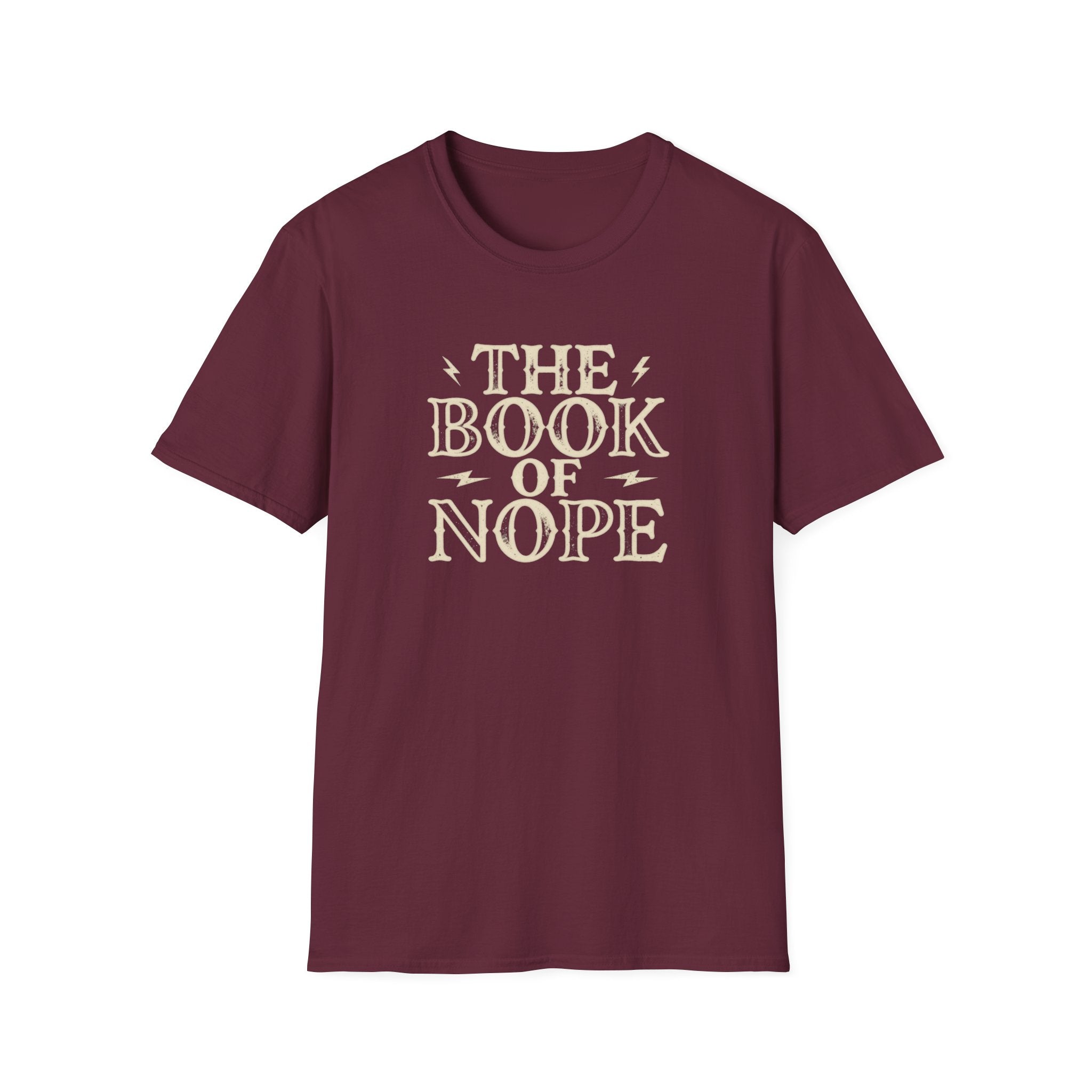 T‑Shirt — "The Book of Nope" Graphic Tee