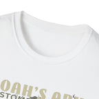 Noah's Ark Graphic T‑Shirt — Vintage Ark Illustration with Animals