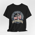 Faith Family Freedom Tee | patriotic, faith-based, vintage Americana