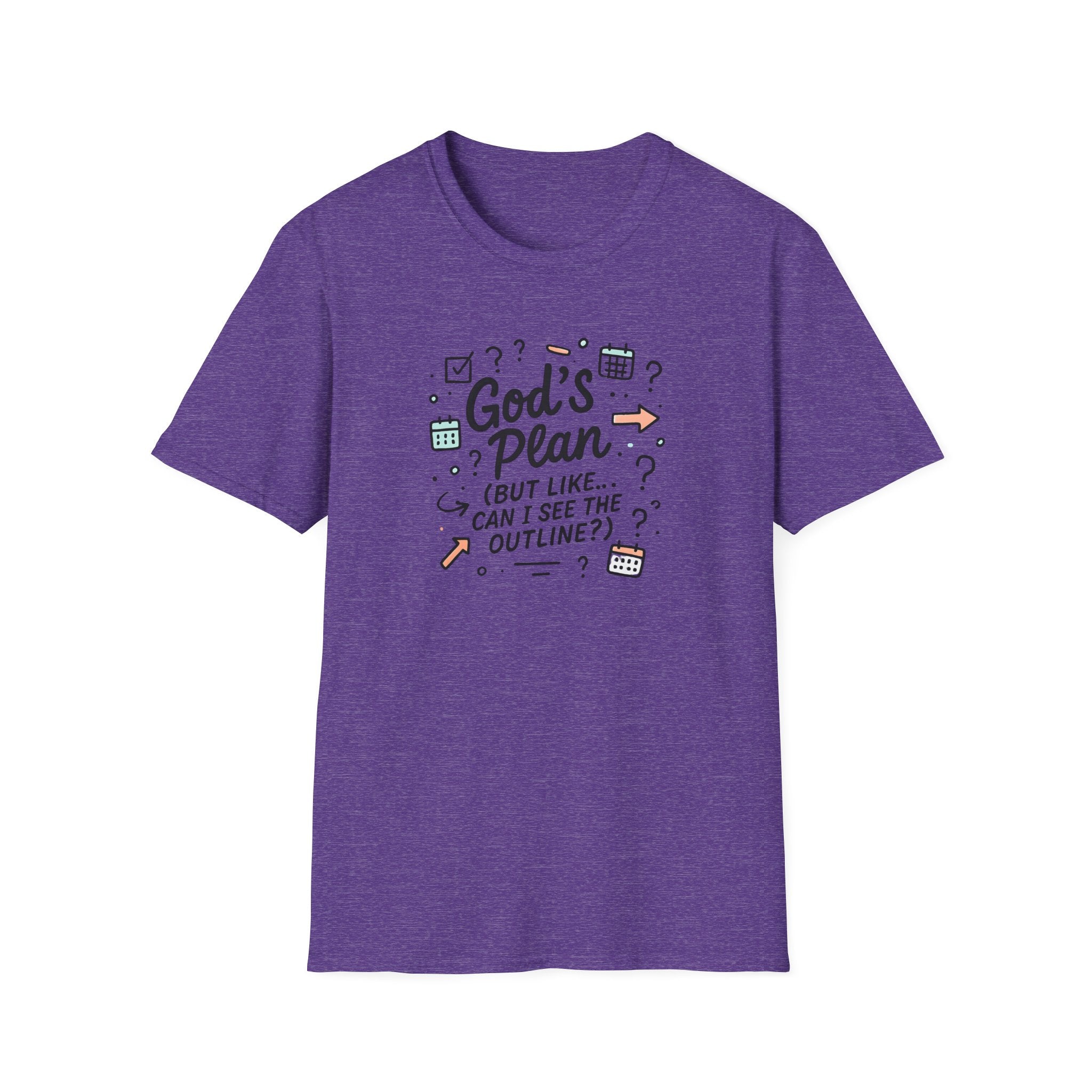 God's Plan Illustration T-Shirt