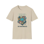 Blessed But Overstimulated T-Shirt — Retro Cozy Graphic Tee for Busy Moms & Millennials