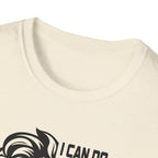 Philippians 4:13 Lion T-Shirt – "I Can Do All Things Through Christ" Christian Tee