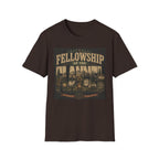 Fellowship of the Flannel T-Shirt — Vintage Outdoor Camping Tee